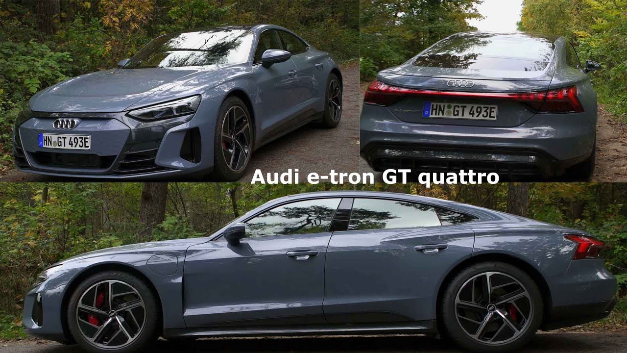 Audi e-tron GT quattro im arrive Test