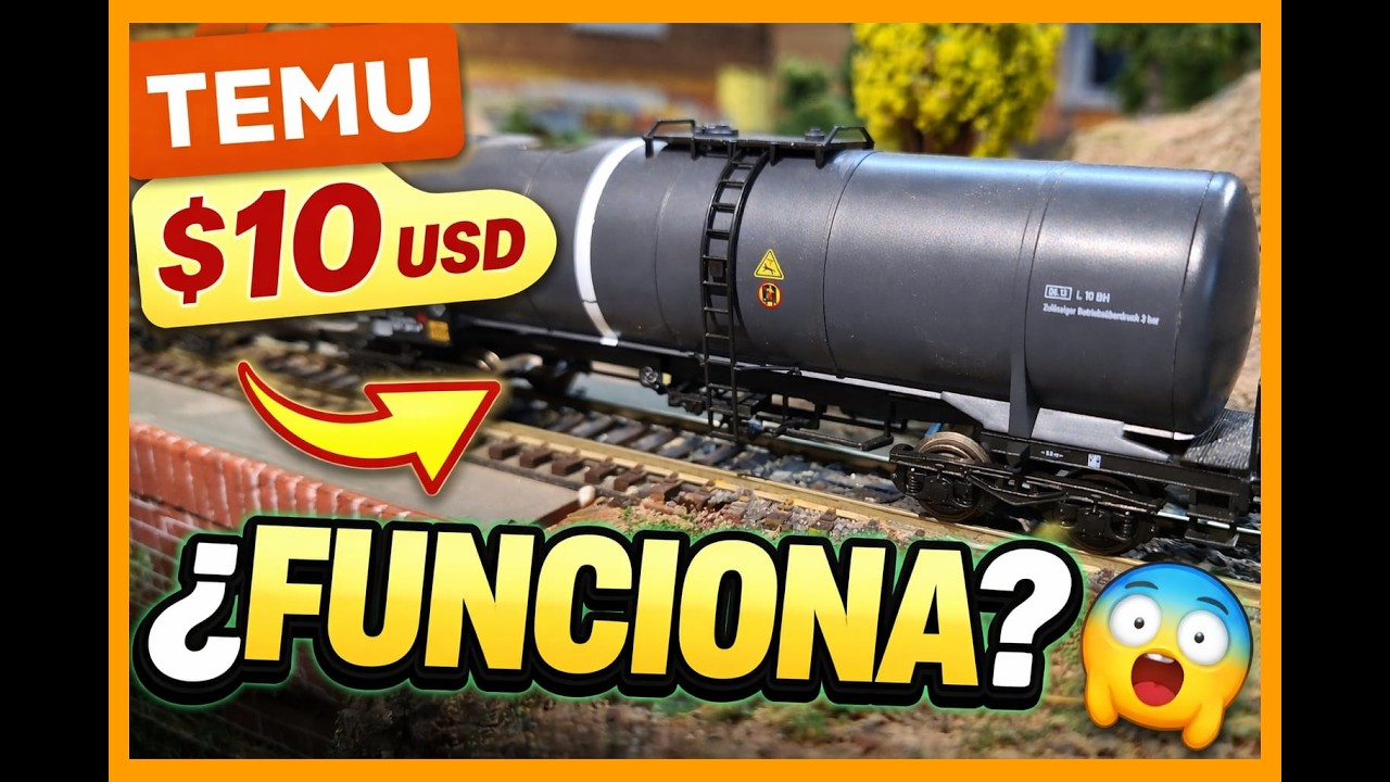 Compré un vagón H0 en Temu… ¿es bueno o basura?