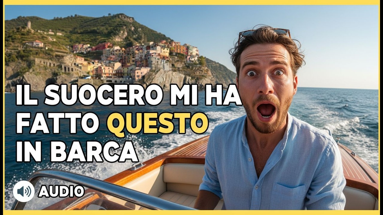 Il suocero mi baciò in barca, scatenando un uragano familiare.