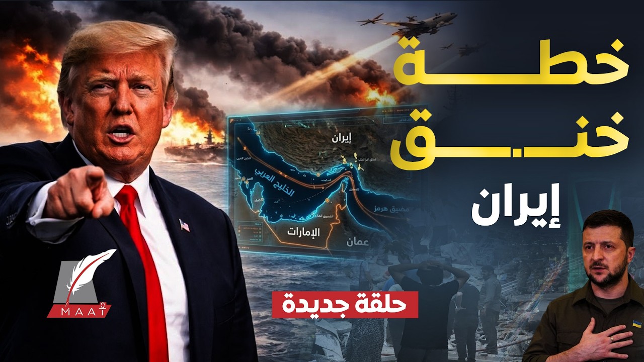 خطة ترامب الجديدة لخنق إيران.إغلاق باب المندب.جيش إسرائيل ينهار.سر زيارة زيلنسكي العاجلة للسعودية