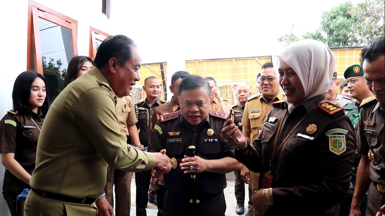 Peresmian Mess & Rumah Dinas Pegawai Kejaksaan Negeri Lahat Bersama Bupati Lahat dan Kejati SUMSEL
