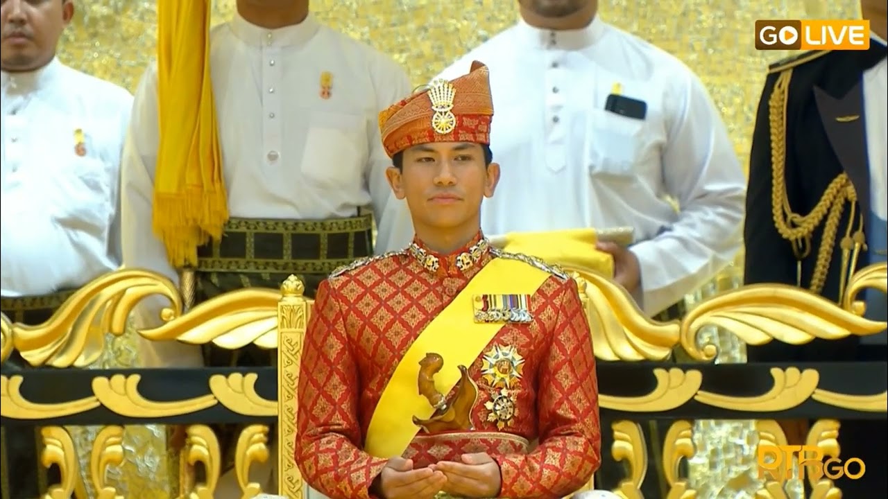 Prince Mateen Brunei- Majlis Berbedak Pengantin Diraja (10 Januari 2024) Royal Wedding