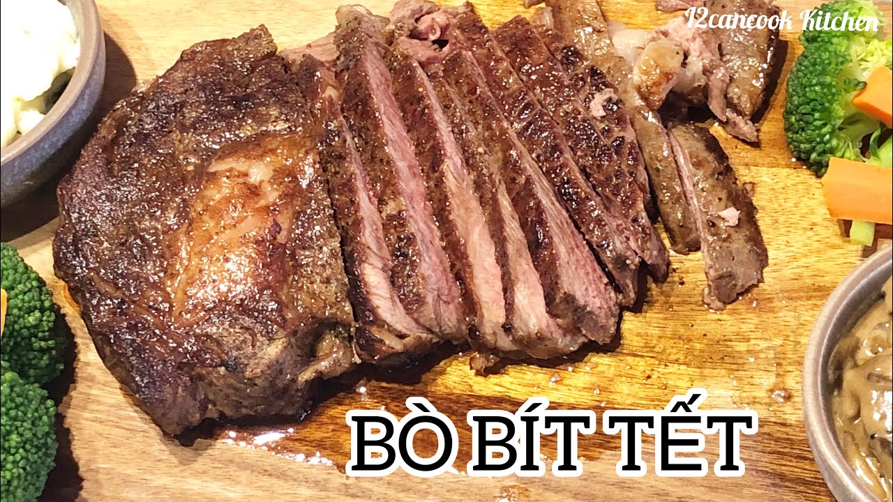 [ENGSUB] Cách Nấu STEAK mềm ngon như Nhà Hàng |Juicy Beef Steak | Nước sốt Nấm |Easy Mushroom sauce