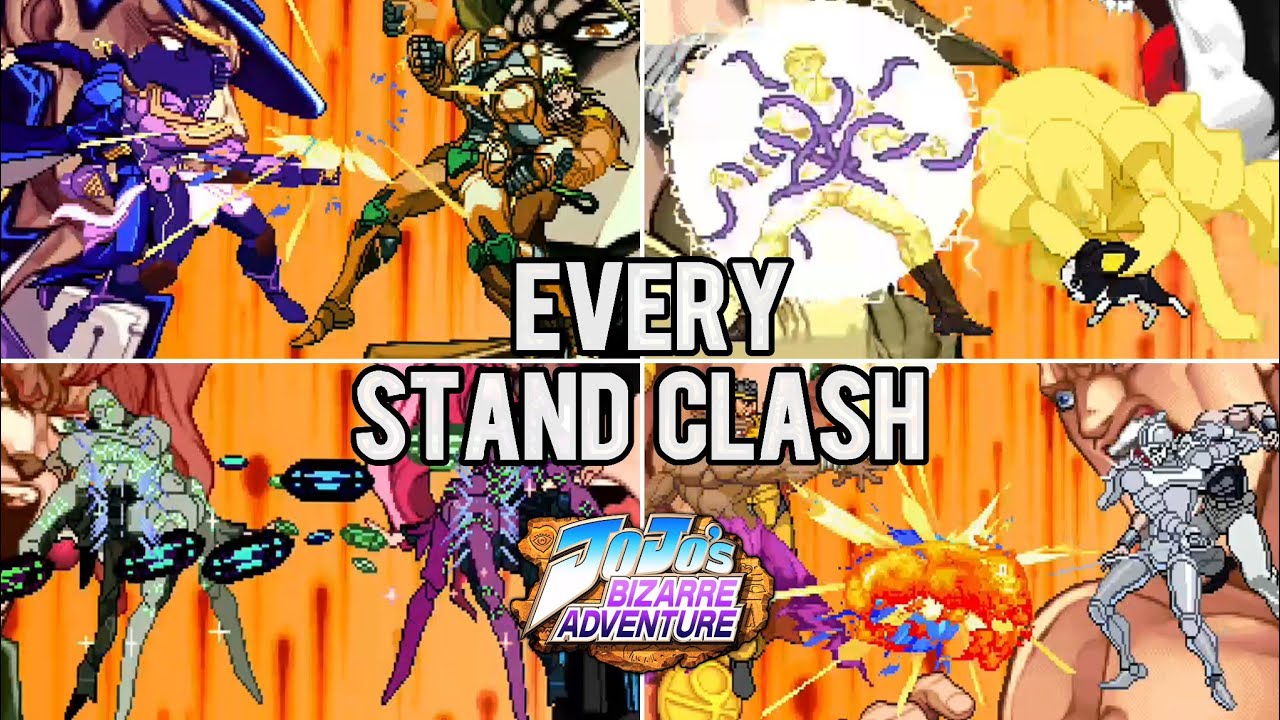 Every Stand Clash in JoJo