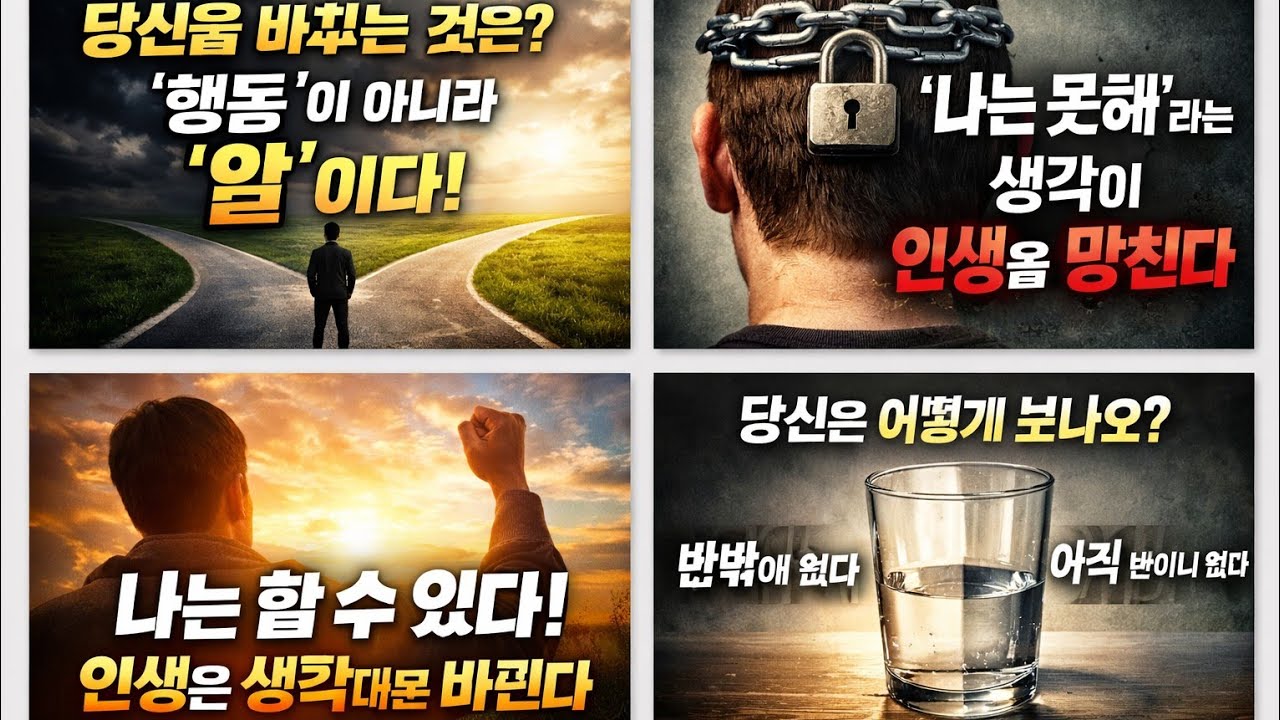 당신의 인생이 안 바뀌는 진짜 이유, 뇌는 이미 이렇게 생각하고 있다“나는 할 수 없다”는 말 한마디가 인생을 망치는 과정뇌를 속이면 현실이 바뀐다, 성공한 사람들의 공통된 비밀