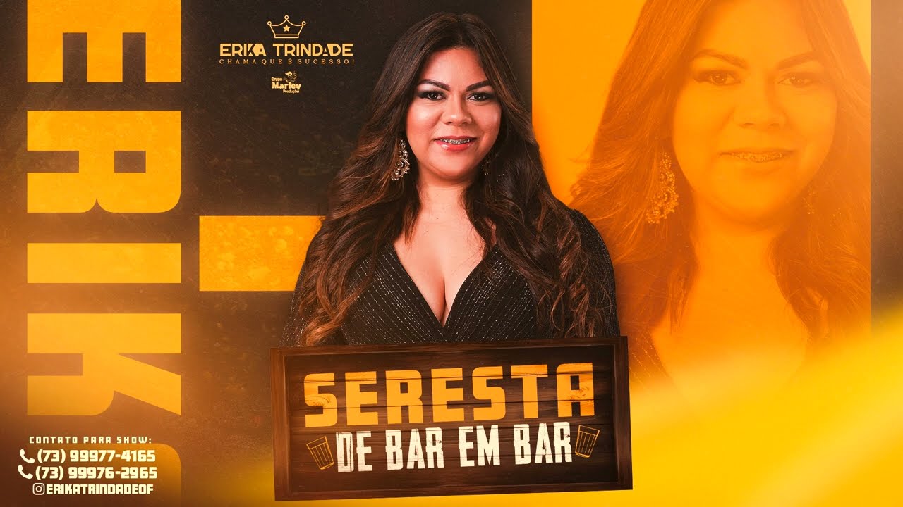 ERIKA TRINDADE - SERESTA DE BAR EM BAR - (Lançamento 2024).