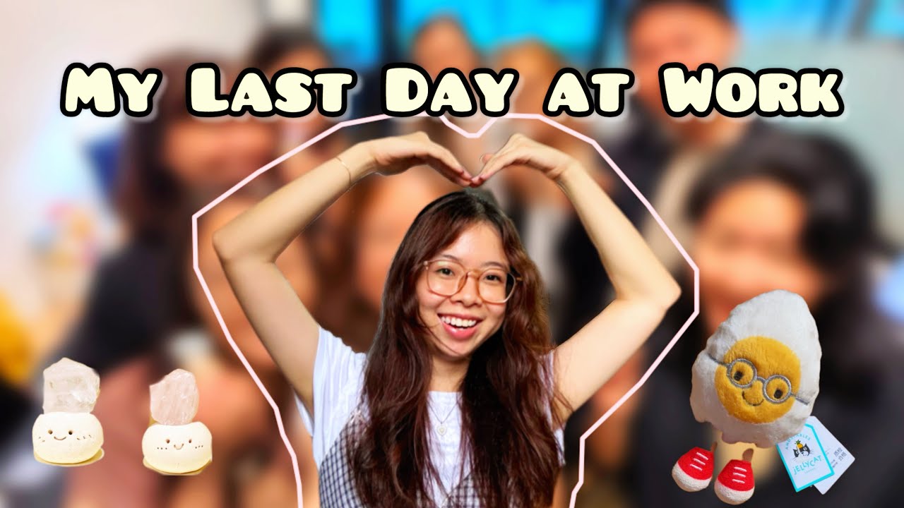 My Last Day at Work | Quitting My Job, Day in the Life & Gift Reveal Mini Vlog