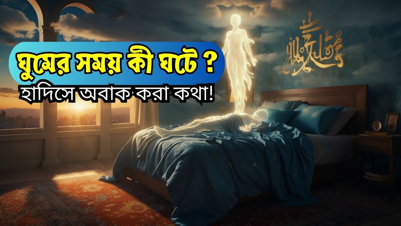 ঘুমের মাঝে রূহ কোথায় যায় ?  স্বপ্নের রহস্য নিয়ে ইসলামের অবাক করা সত্য।