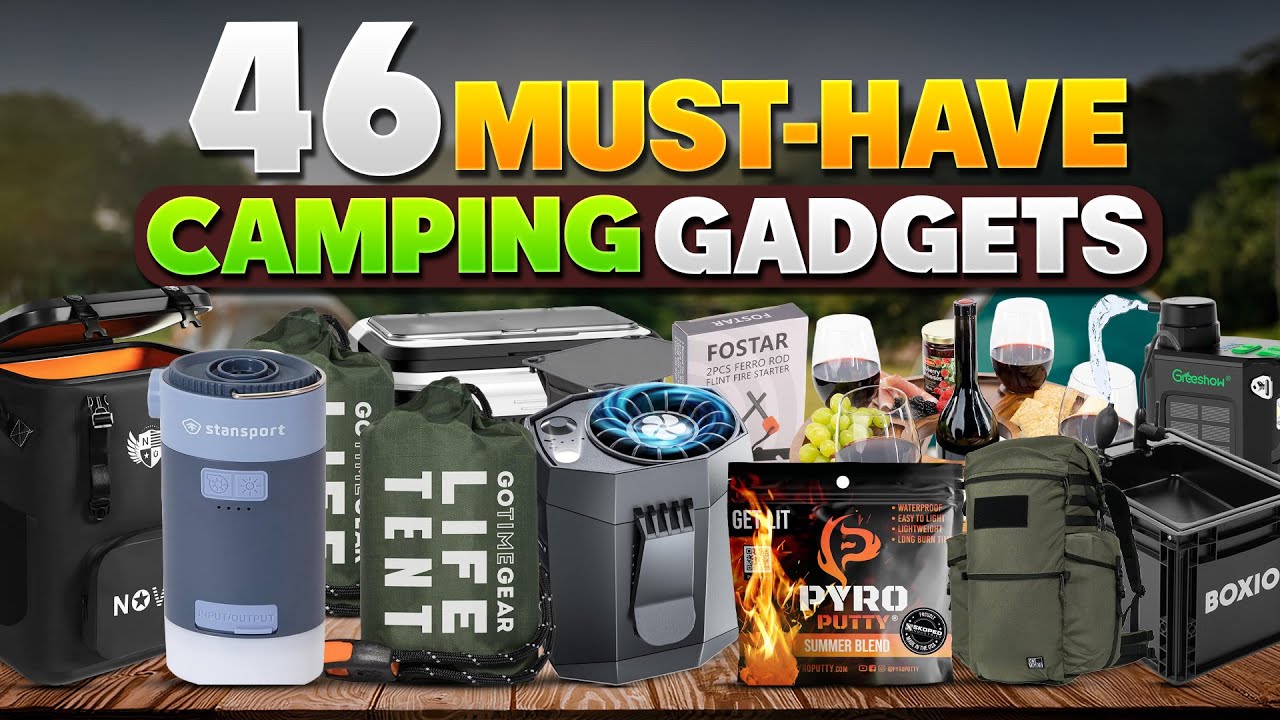 46 Must Have Camping Gadgets on Amazon That Make Camp Life Insanely Easy