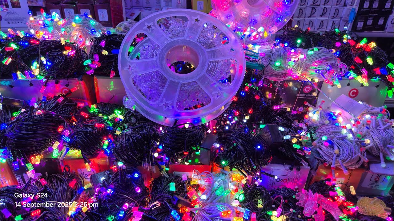 Diwali Light Wholesale market in kolkata/Light Wholesale Market kolkata / এজরা স্ট্রিট লাইট মার্কেট