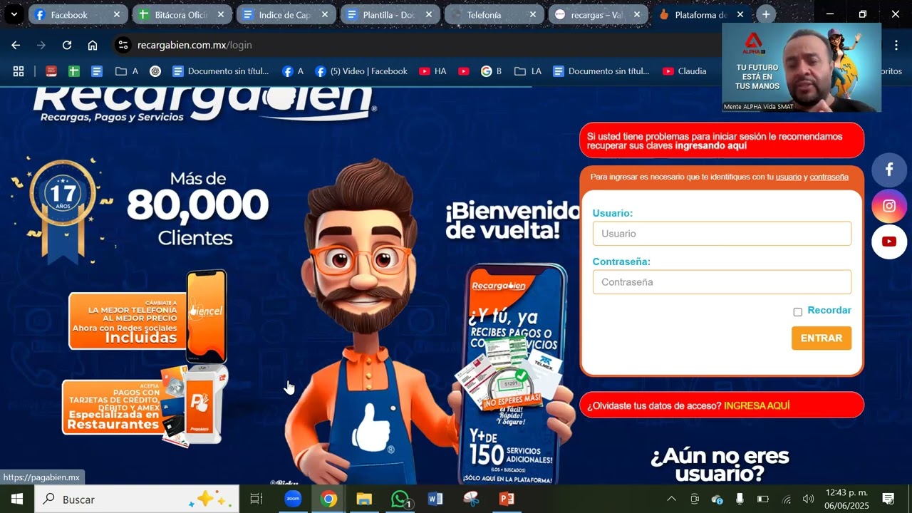 Donde hacer recargas de Valor Telecom
