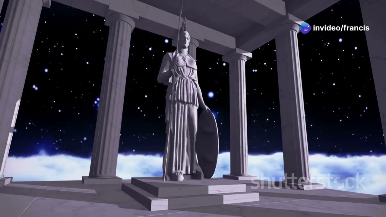La Diosa Atenea y su B&uacute;ho