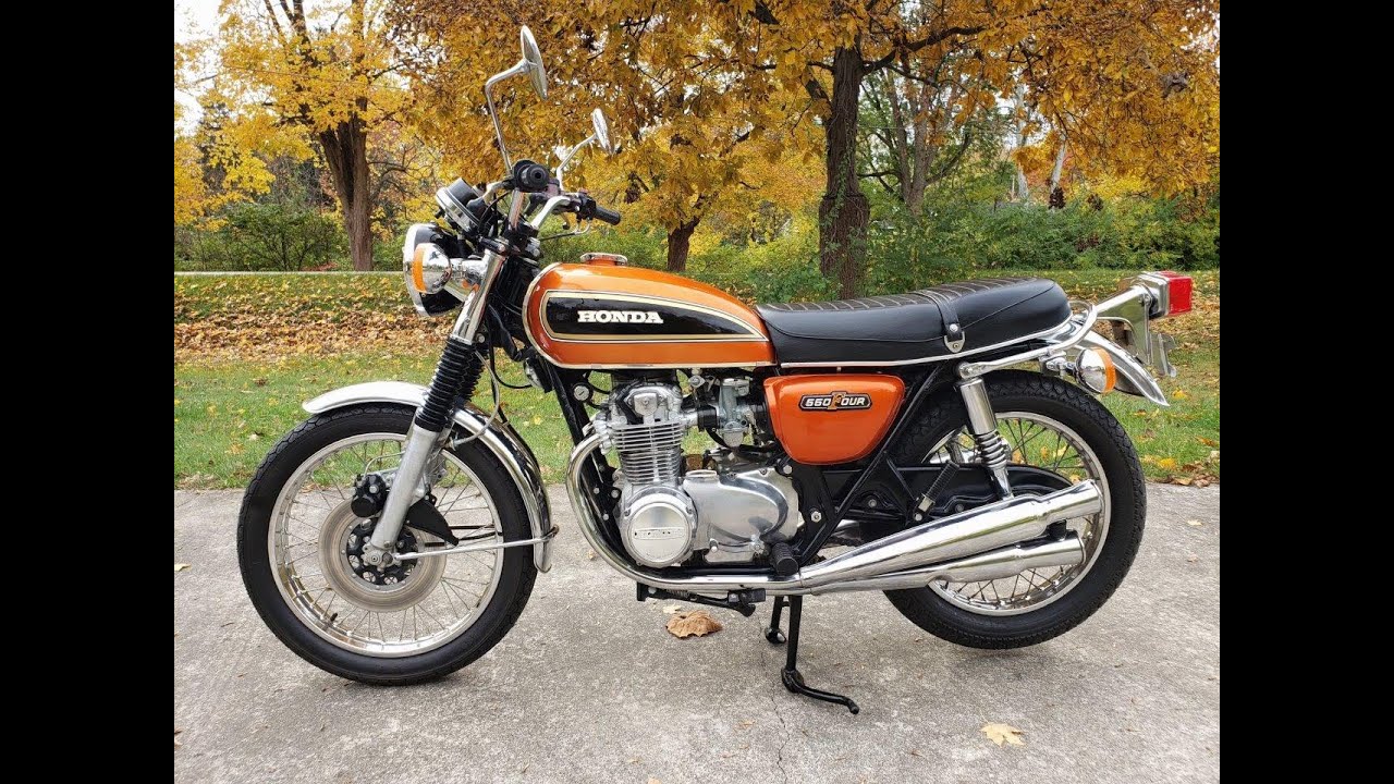 1975 Honda CB550 Four - Very nice original bike - Low miles