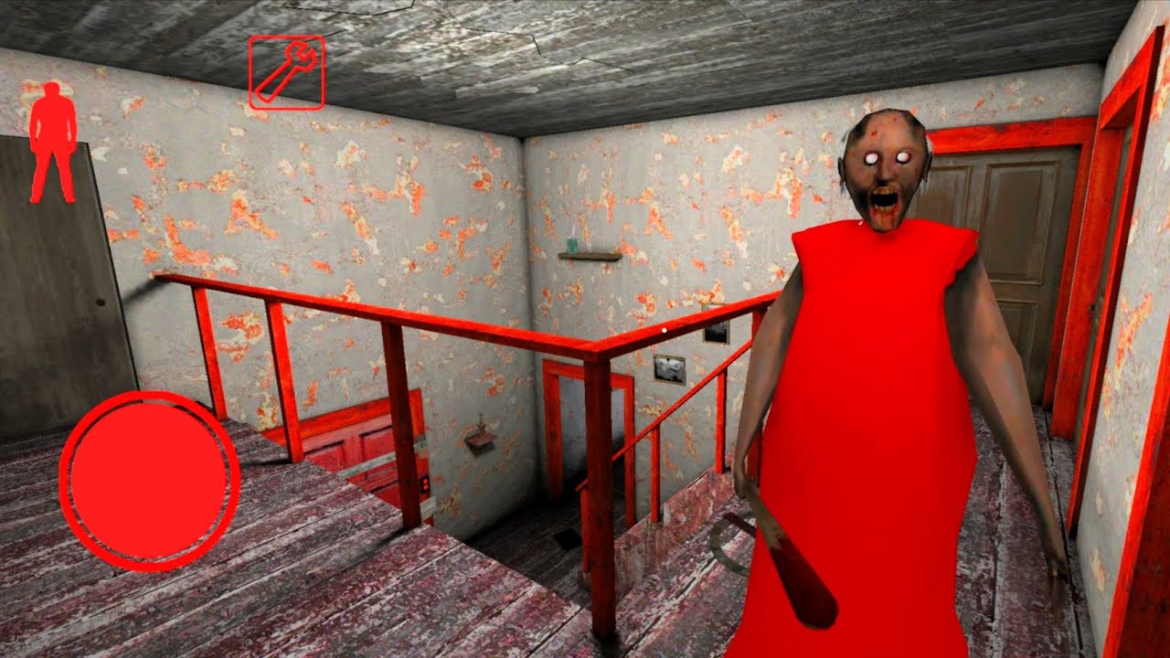 Granny Game Horror Escape Gameplay | Granny Red House Ep2