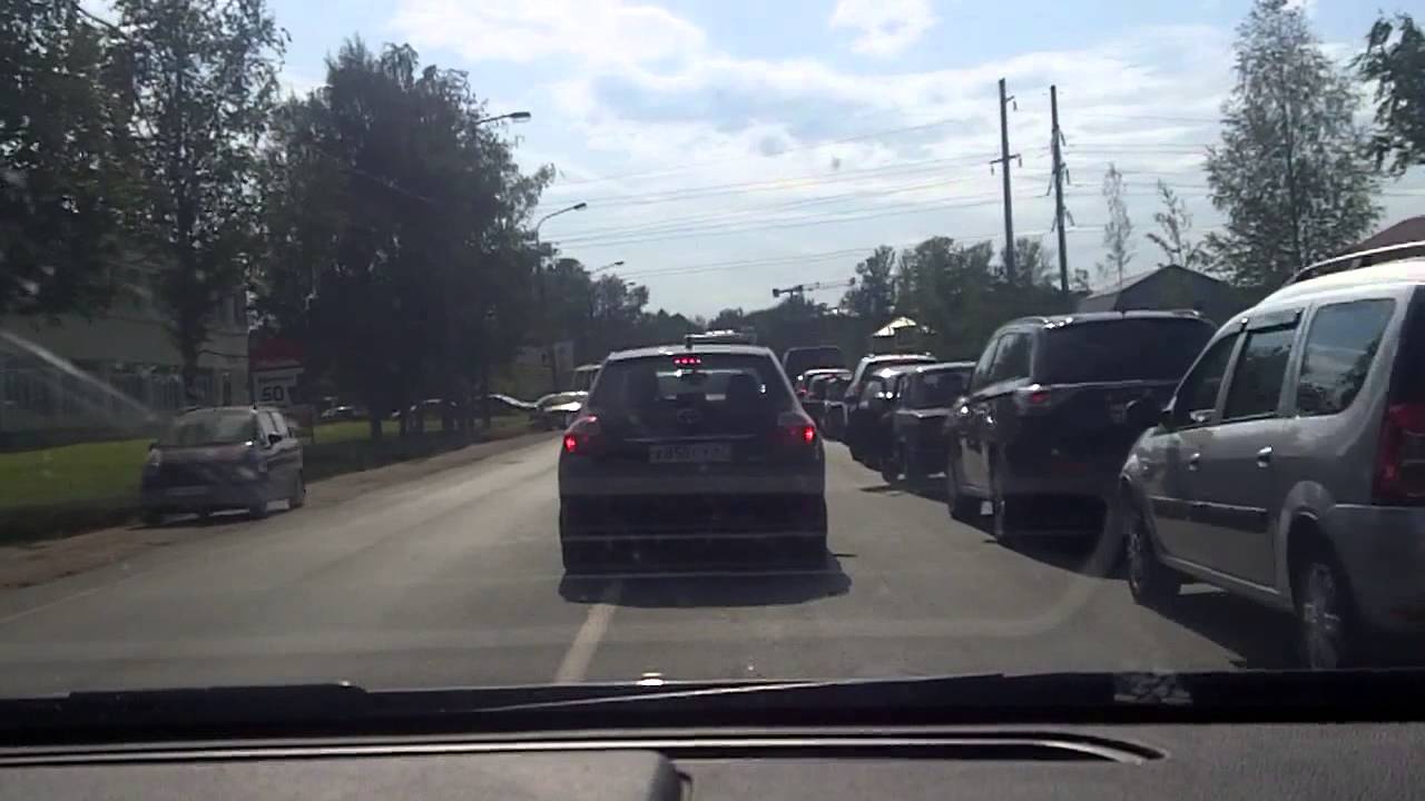 Колпино - Павловск / Kolpino - Pavlovsk 23/07/2014 (timelapse 4x)