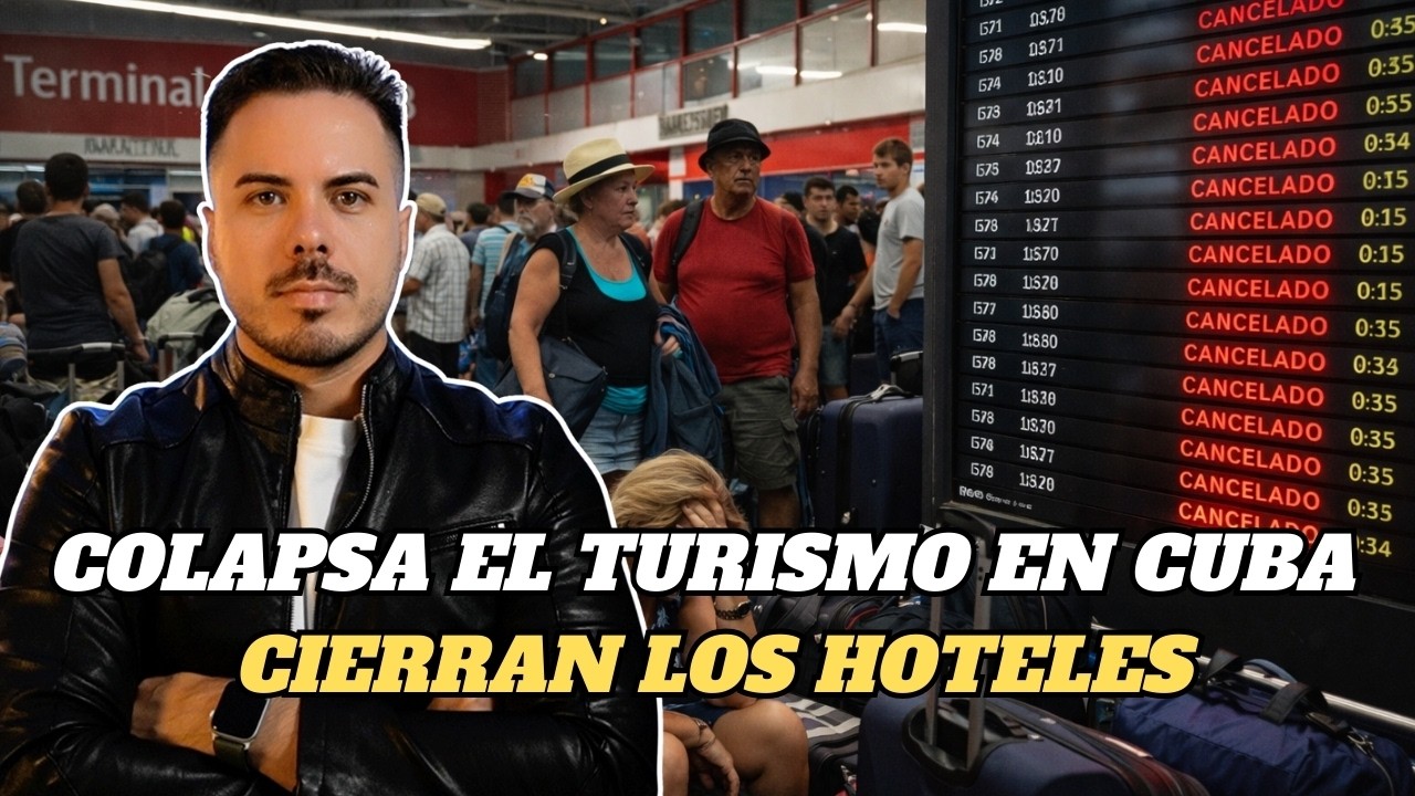 Colapsa el turismo en Cuba: hoteles cierran y más de 1.700 vuelos son cancelados