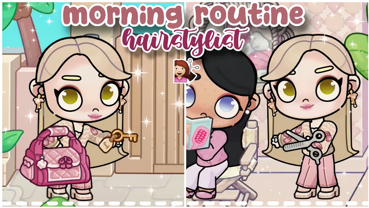 My morning routine as a Hairstylist 💇🏼‍♀️ | Avatar World