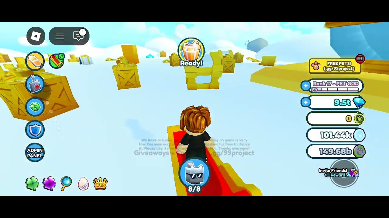 Hey type user to play with me