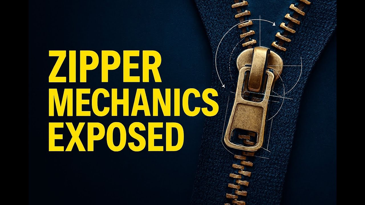 The Hidden Engineering Behind Your Zipper