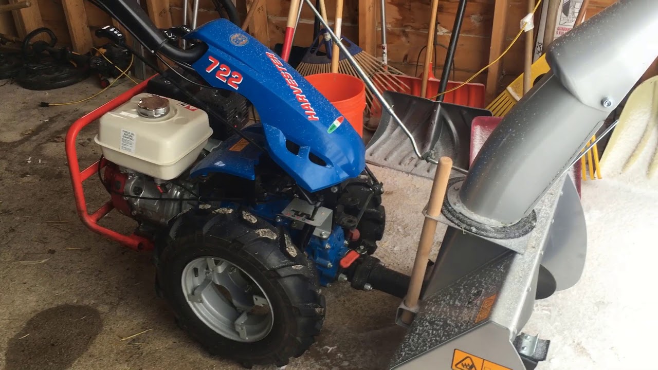 BCS Walk Behind Tractor:  Snow Blower Attachment