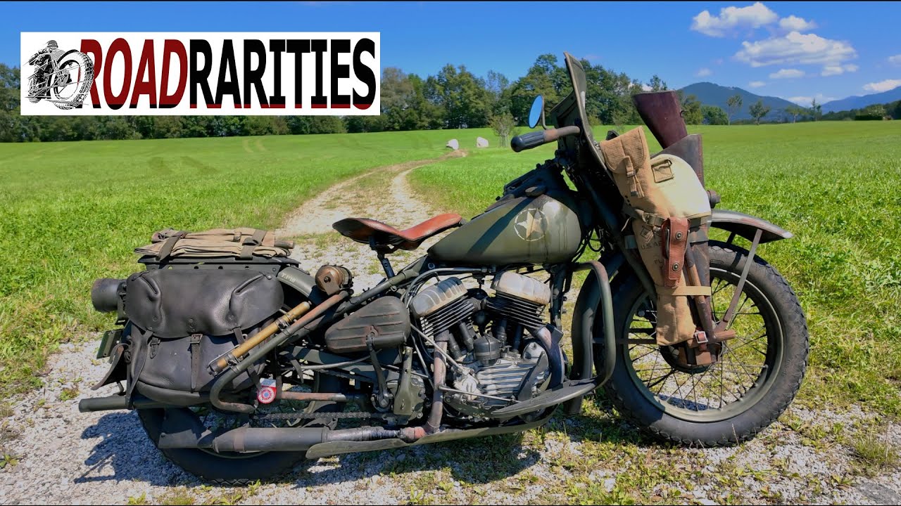 Harley Davidson WLA 1942 года – от военной службы до культовой иконы