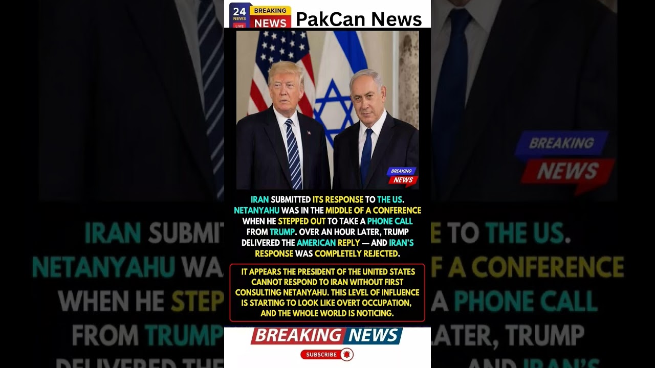 Trump&ndash;Netanyahu Call Sparks Debate Over Iran Response | PakCan News