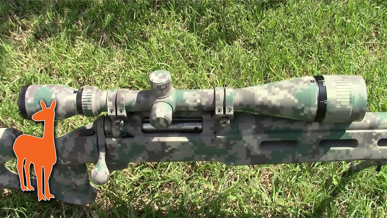 Paint a Rifle Scope with Duracoat (USMC MARPAT) | The Social Regressive