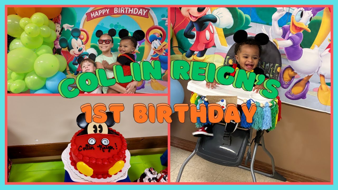 Our Baby’s FIRST Birthday 🥹 | Mickey Mouse Magic 🎂🐭