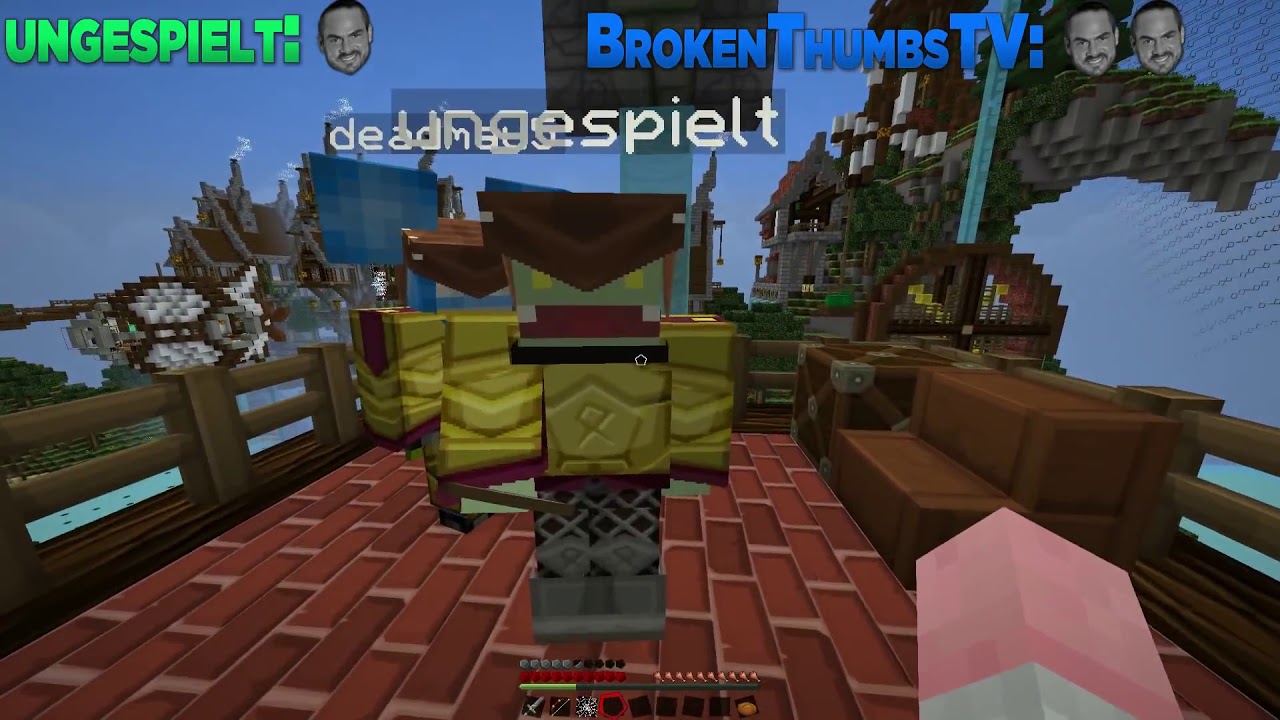 LACKFLASH!!!   Dummerstag #8 ungespielt   Broken Thumbs   MeatcakeTV   Minecraft Survivalgames