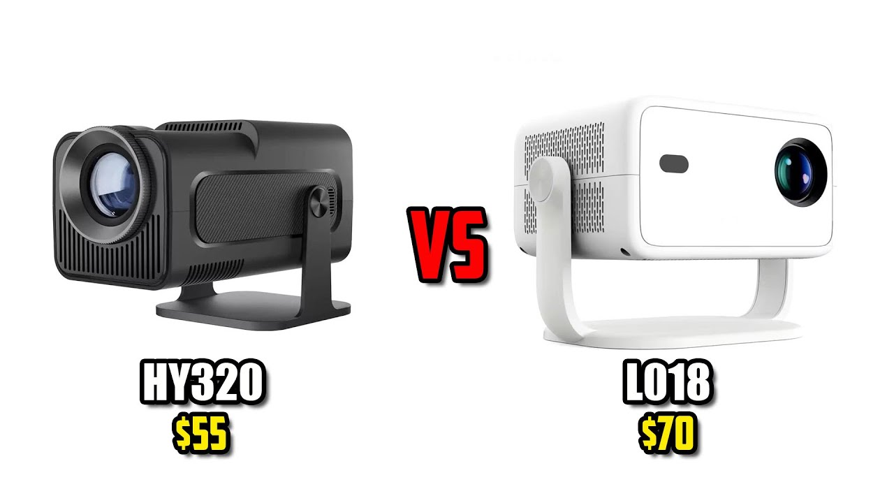 HY320 vs Magcubic L018 - In-Depth Comparison - Which Budget Portable Android LCD Projector Is Better
