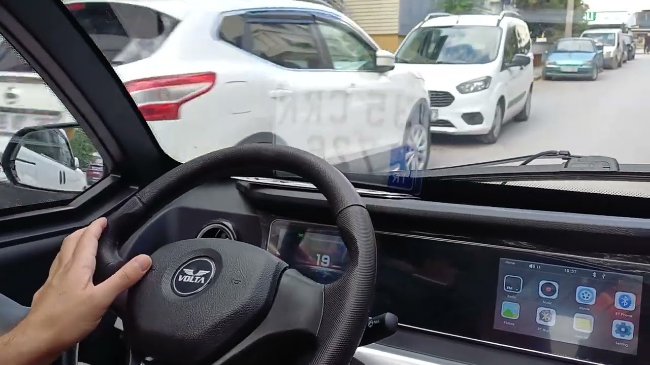 Volta ev2 ruhsat ve plaka işlerini hallettik.