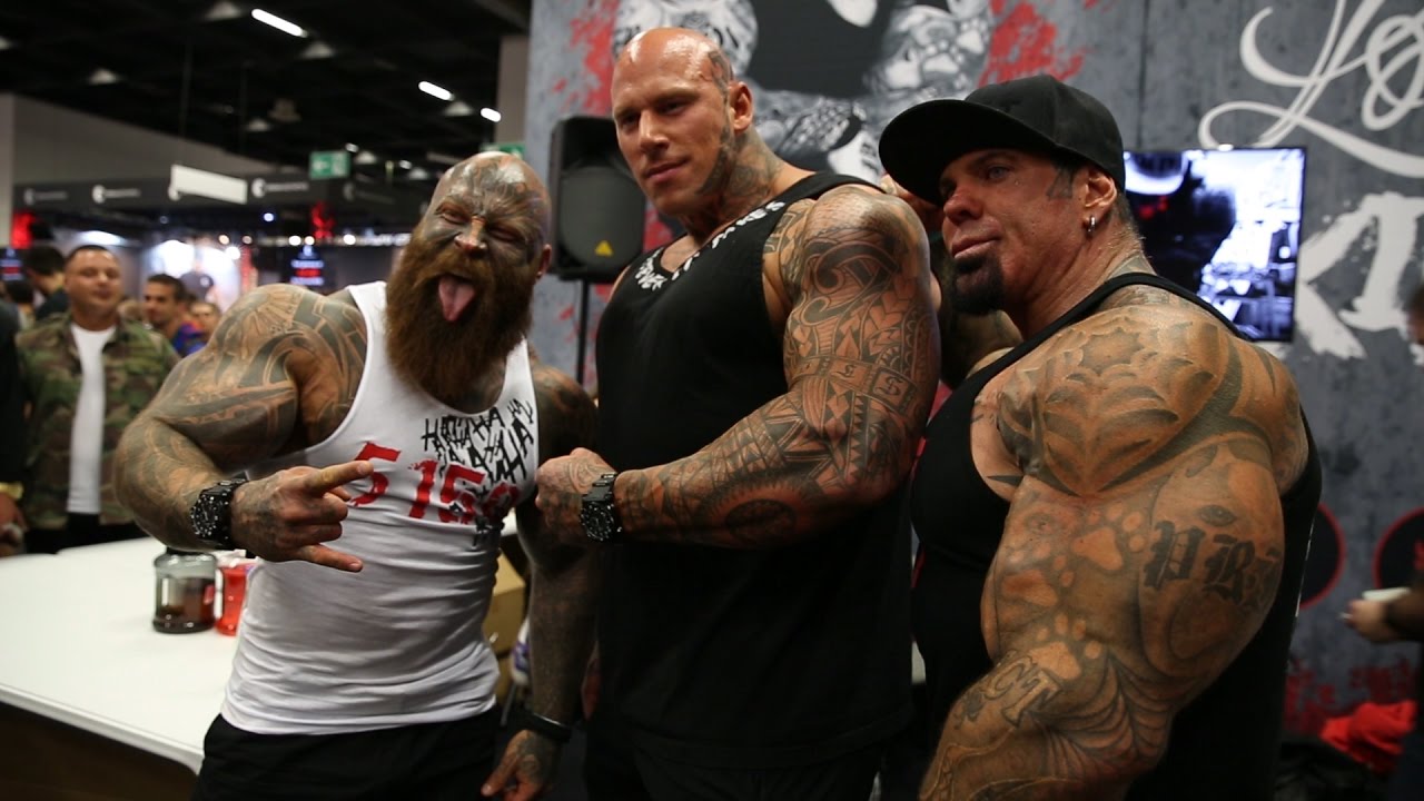 Rich Piana 5% Nutrition FIBO EXPO Germany 2017
