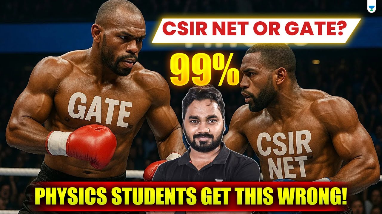 CSIR NET or GATE? ⚠️ 99% Physics Students Get This Wrong!