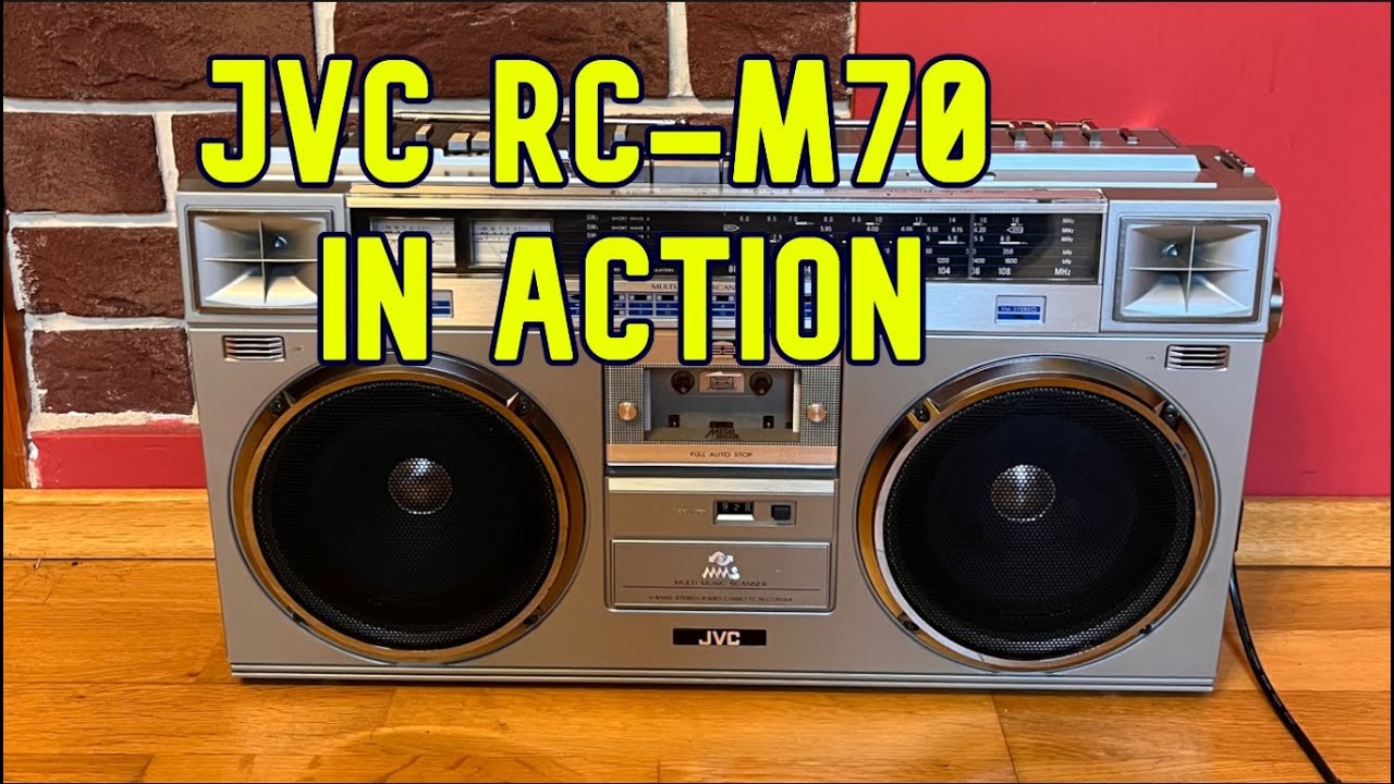$ SOLD $ JVC RC-M70 Test & Review | Iconic 80s Boombox