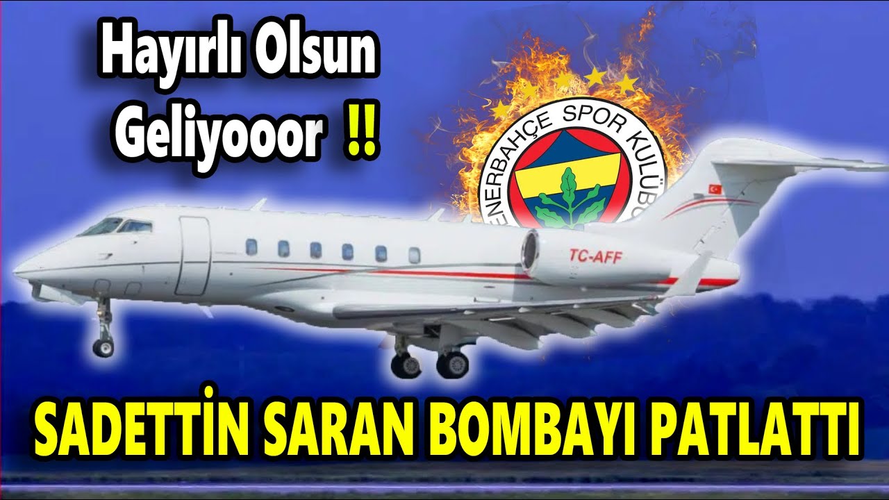 Özel Jet kalktı || Asıl Bomba Patladı Fenerbahçe'de..
