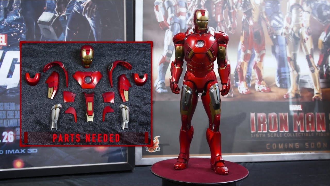 Hot Toys - The Avengers - 1/6th scale Iron Man Mark VII Collectible Figure