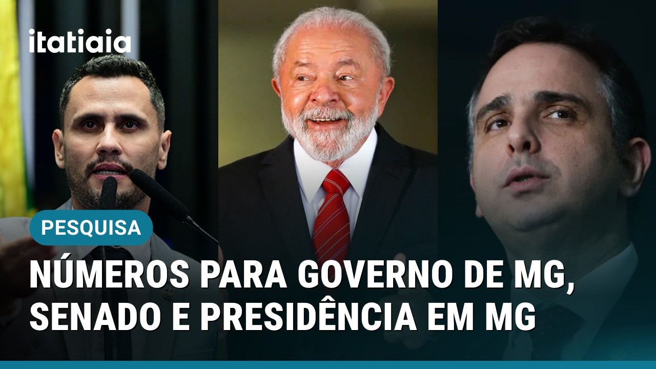 PESQUISA DIVULGA NÚMEROS PARA GOVERNO DE MINAS, PRESIDÊNCIA E SENADO