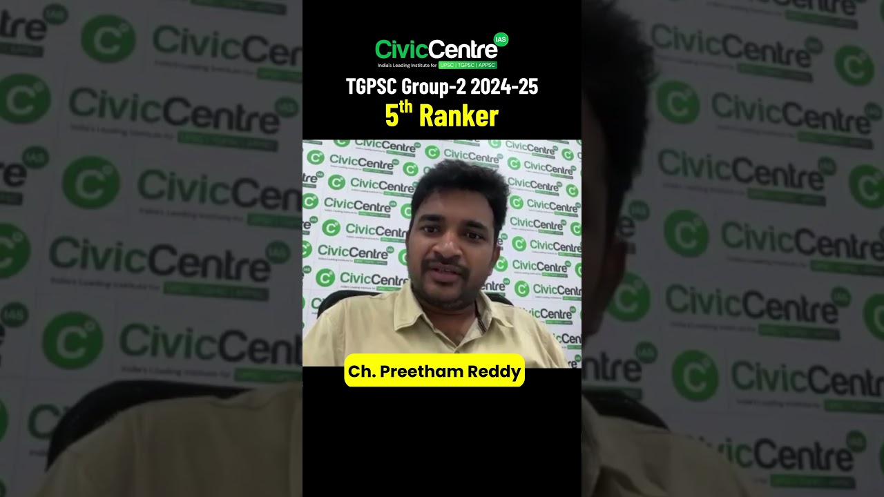 Mr.Preetham Reddy | TSPSC Group-2 Success Story | How I Cracked Group-2 & Secured a Top Rank!