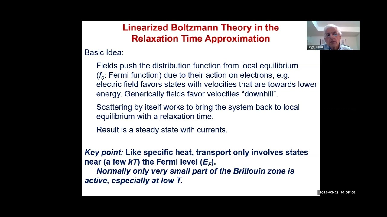 Webinar | MatSQ 116: BoltzTraP and Electronic Transport in Solids