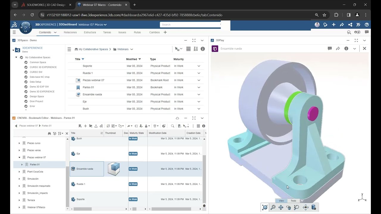 Webinar SolidWorks: Conoce los Servicios de la nube