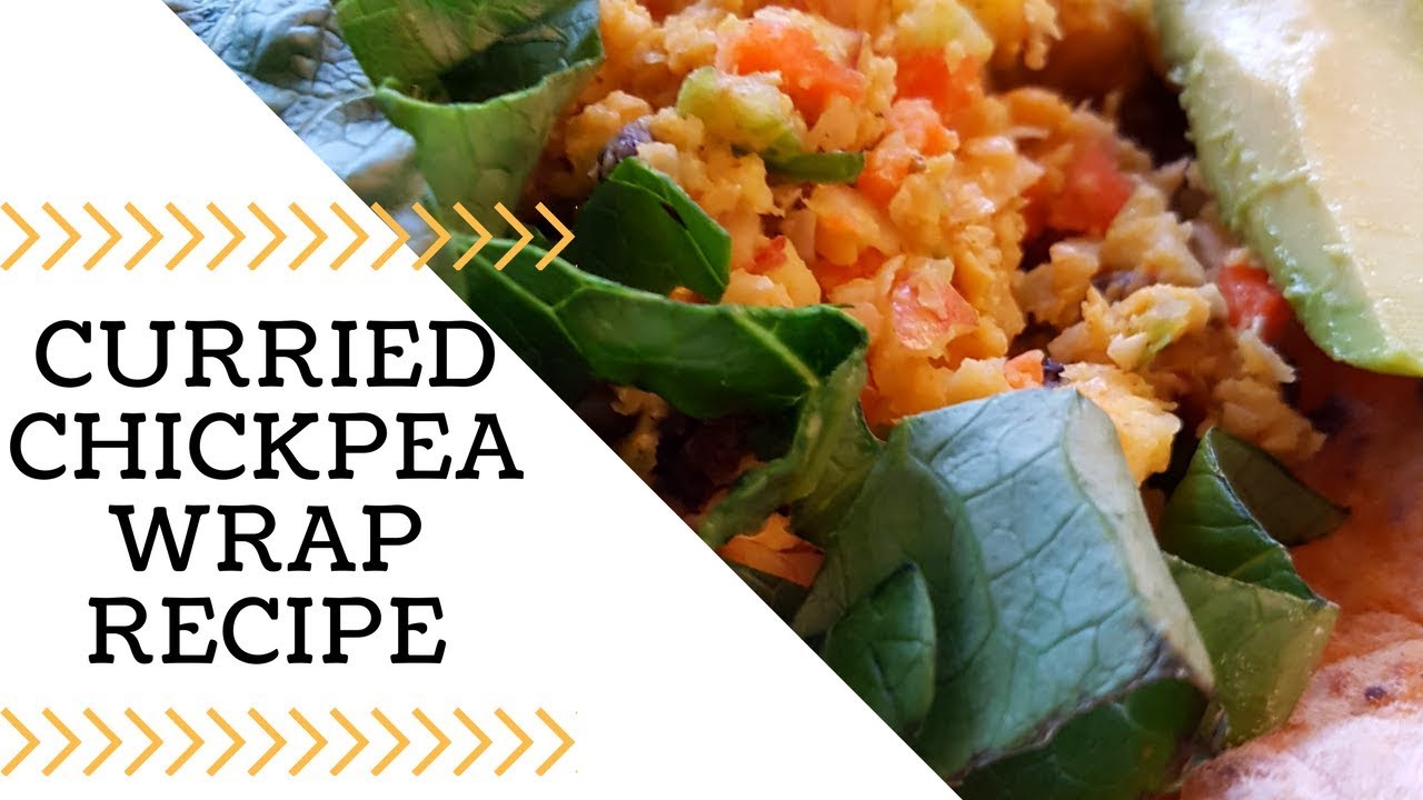 HOW NOT TO DIE COOKBOOK | CURRIED CHICKPEA WRAPS // EPISODE 2