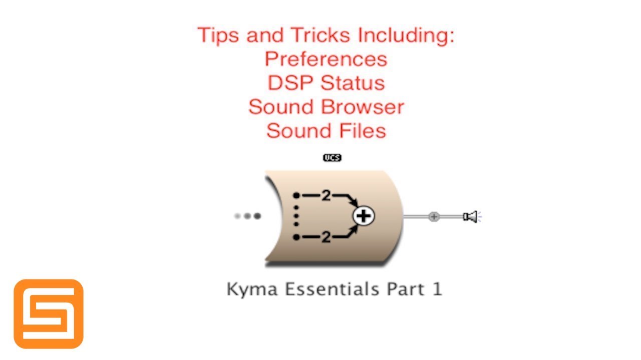 Kyma Sound Design Environment Essentials Part 1