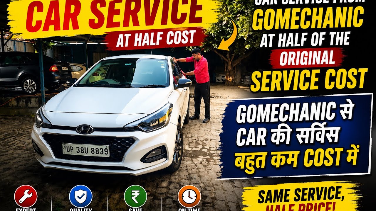 Hyundai i20 Elite Car Service at GoMechanic Garage Review | Modest Cost | Standard #carservice #i20