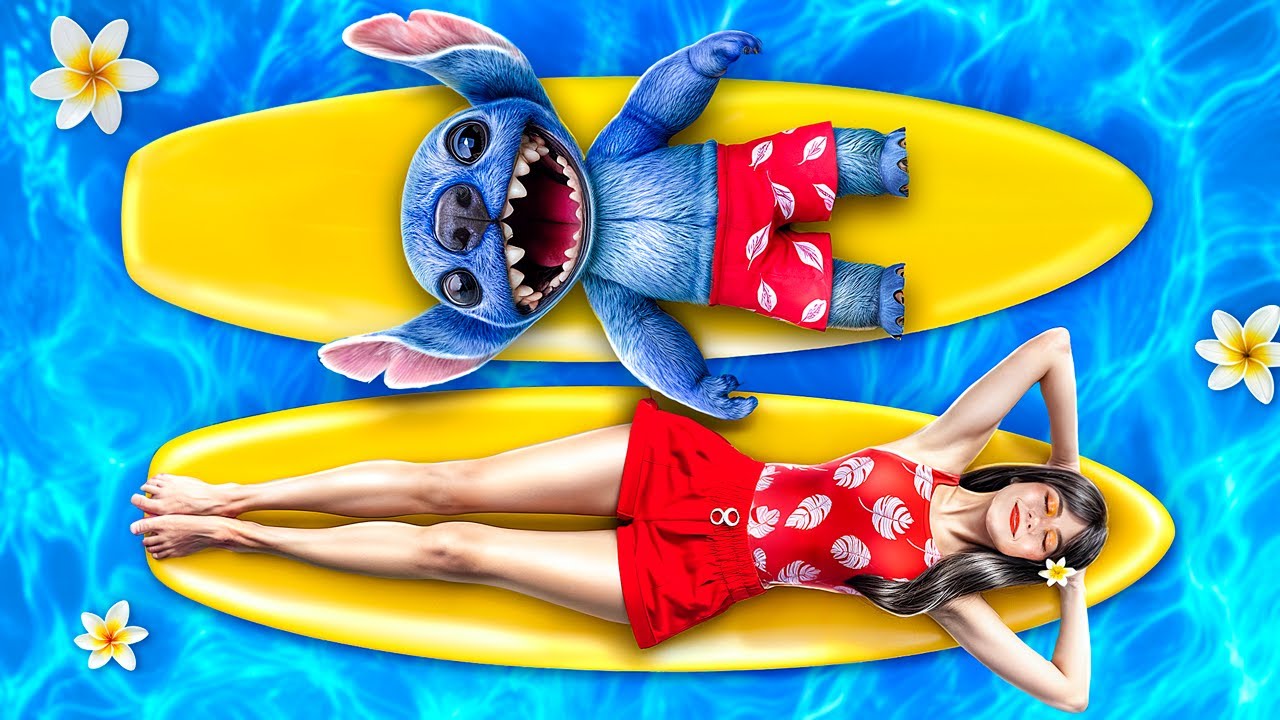 &iexcl;De malvado al verdadero STITCH! &iquest;Lilo adopt&oacute; a Stitch?