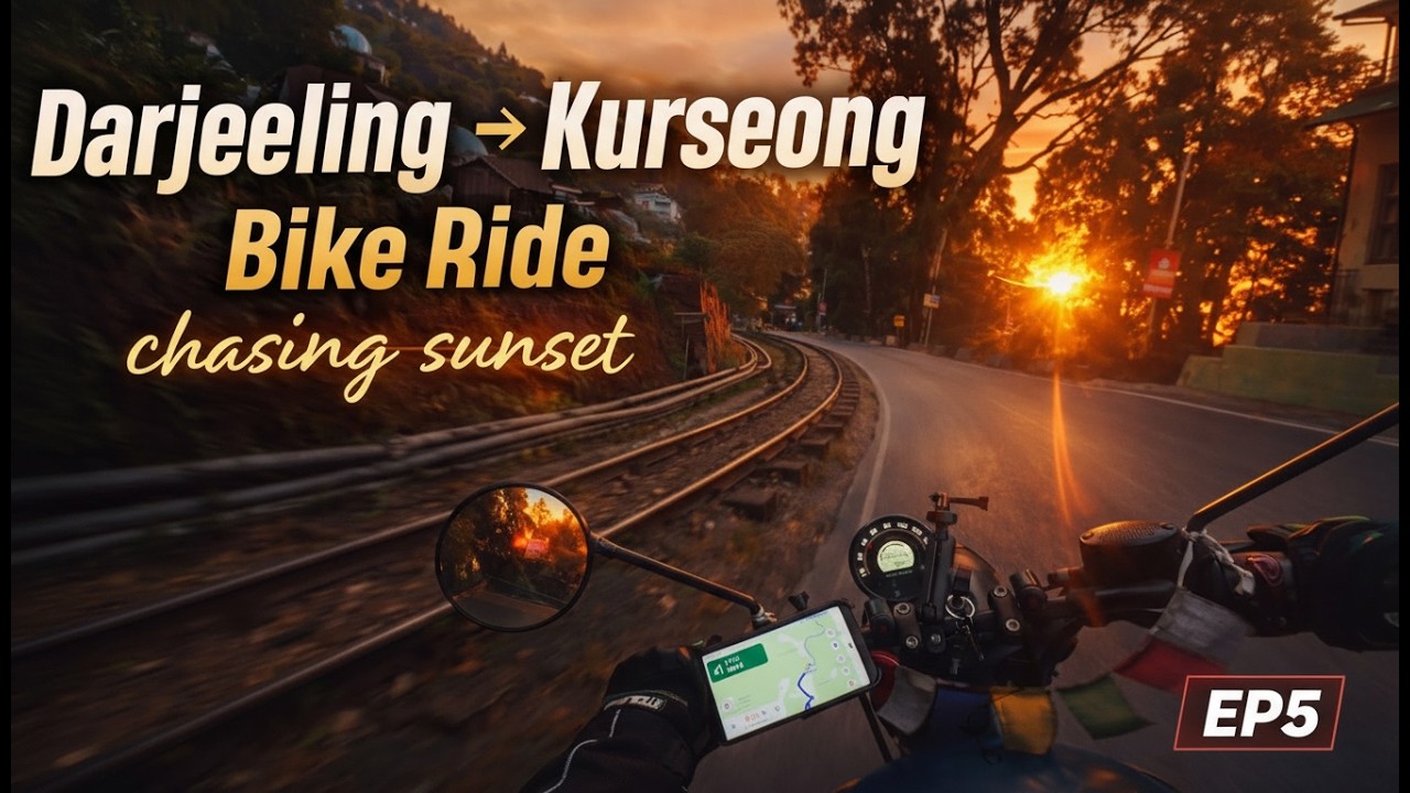 Darjeeling to Kurseong Bike Ride | From Queen of Hills to Land of Orchids | EP 5 |