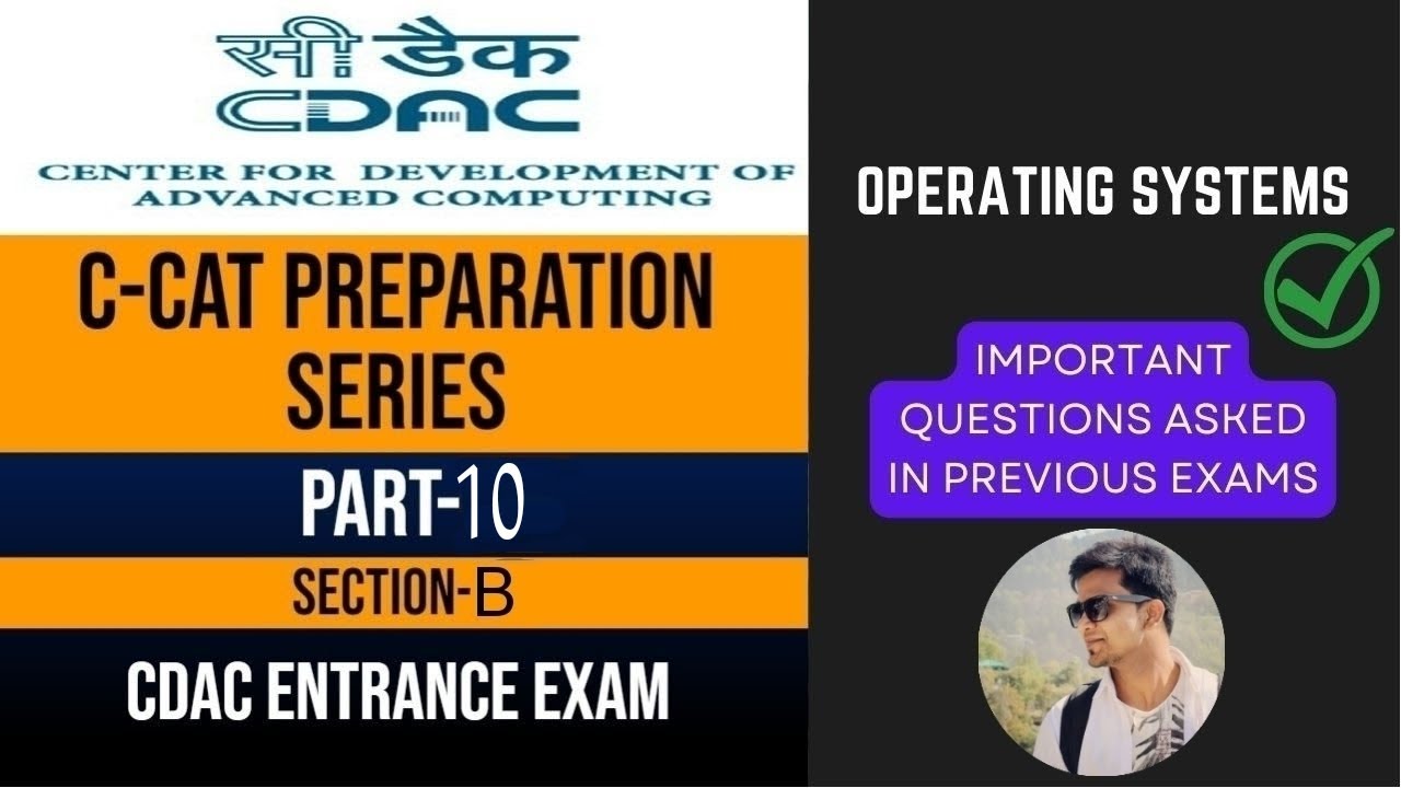 C-CAT Preparation | Part-10 | Operating Systems | CDAC Entrance Exam