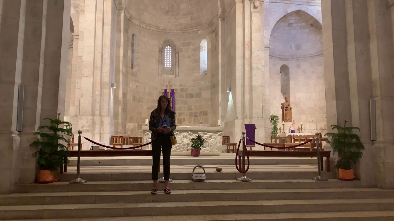 Megan Ranstrom Sings Pie Jesu at St Anne's Church Jerusalem