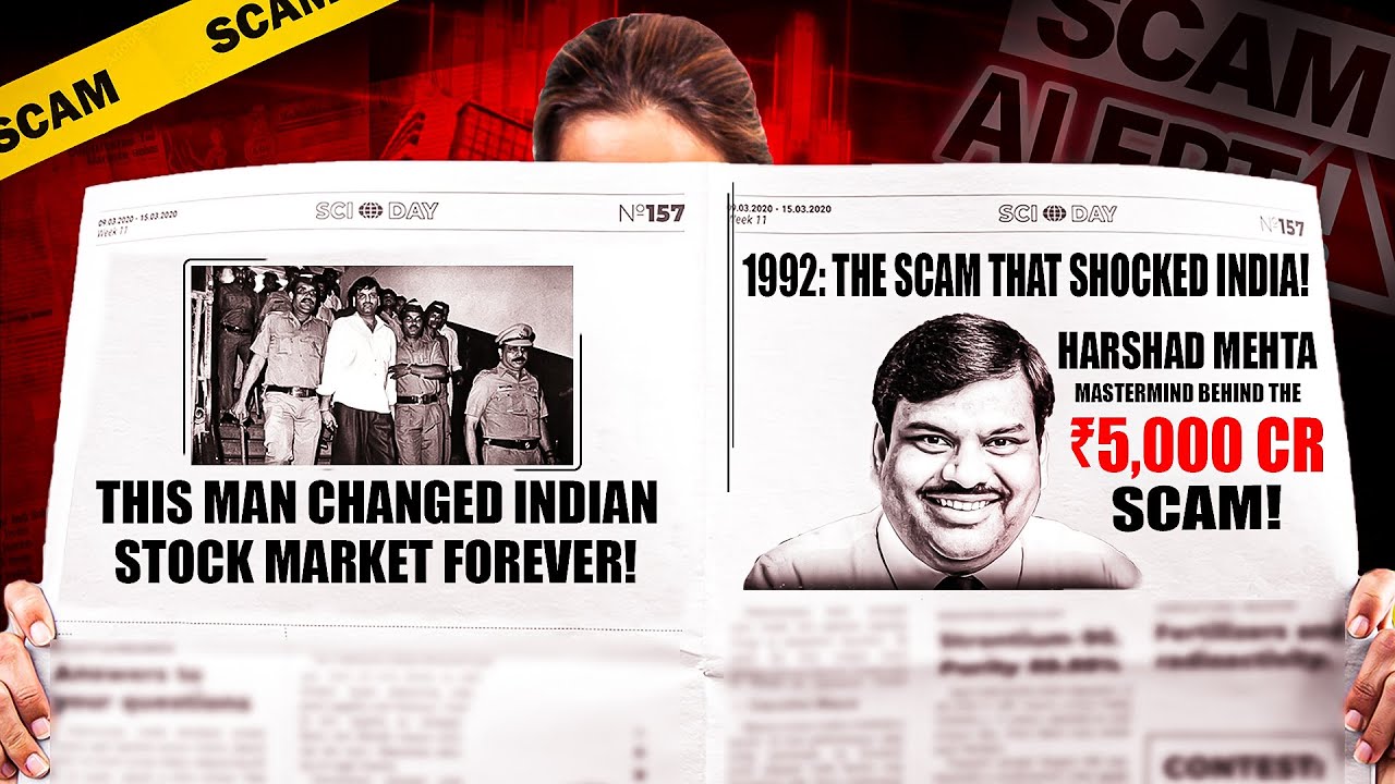 Harshad Mehta scam | Scam 1992 How Harshad Mehta Broke The Indian Stock Market | Stock Market Scam