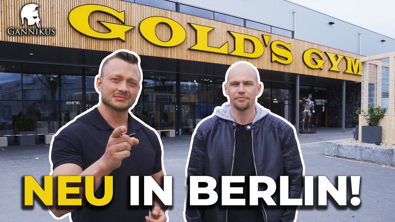 🏋 GOLD'S GYM BERLIN - Kompletter RUNDGANG durchs Studio!