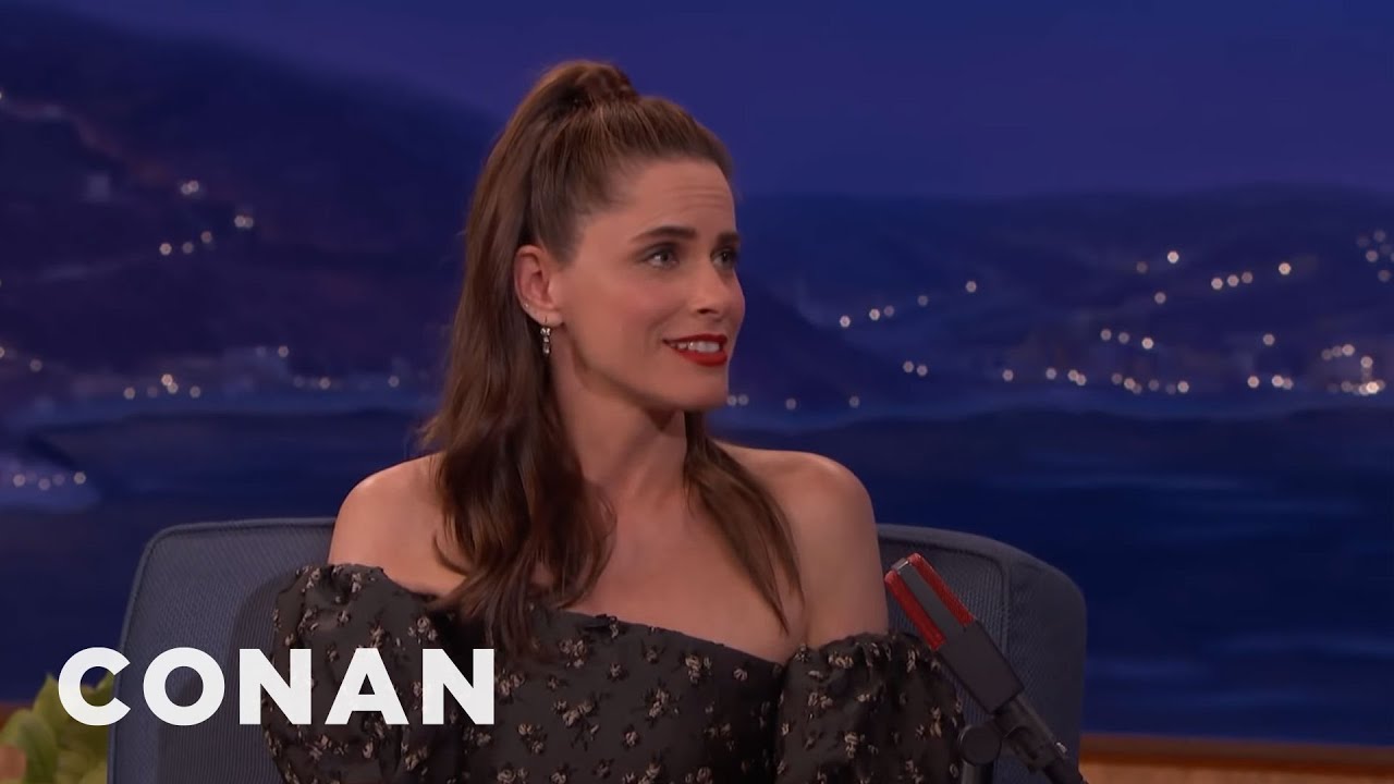 Amanda Peet Told Her Daughter Sex Was A “Special Hug” | CONAN on TBS